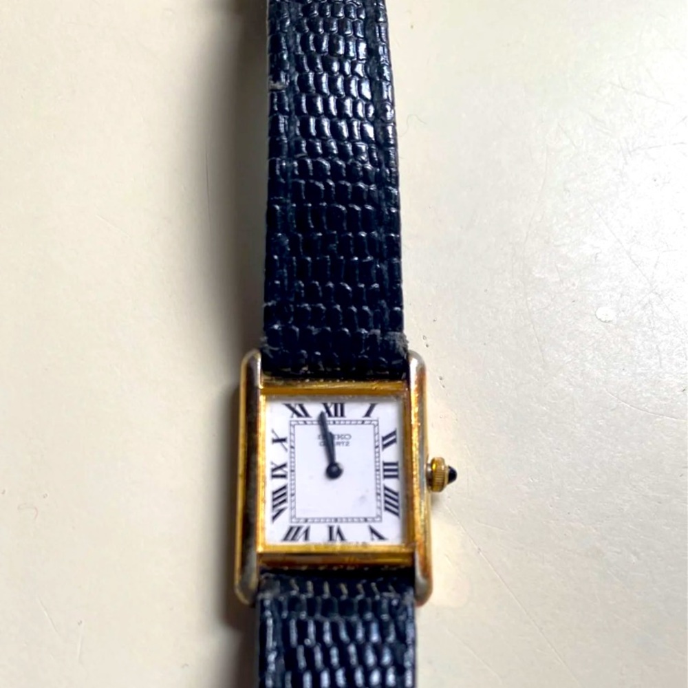 Vintage 1980s Seiko ladies Tank